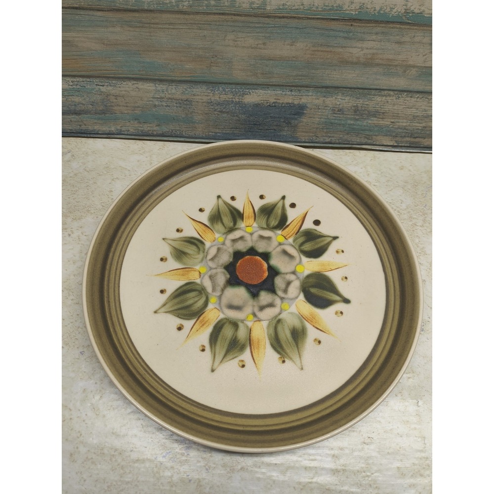 Vintage Denby Langley Sherwood Trivet MCM Stoneware